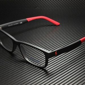 Ralph Lauren Polo Matte Black Eyeglasses